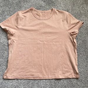 Lululemon Class Fit Cotton Blend Tee